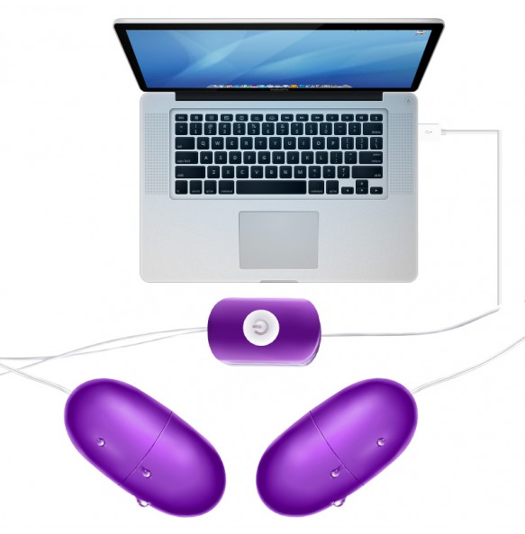 MIZZZEE  Vibrating Egg Clitoral Vibrator (USB Power Supply)